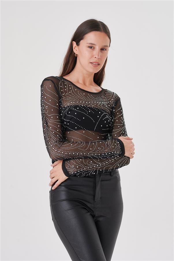 Remera Sirus Tull con Strass GUK4087