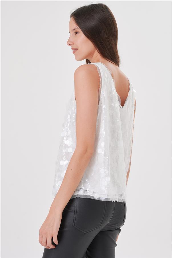 Musculosa Luxury Lentejuelas GUK4059