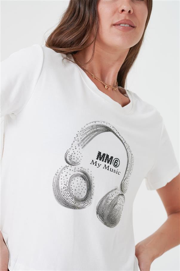 Remera My Music Strass GUK4054