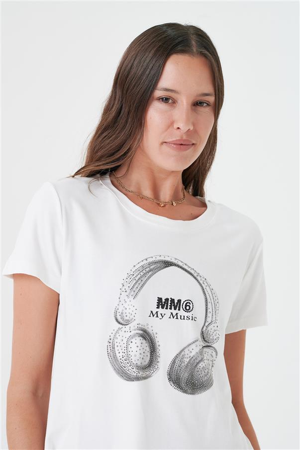 Remera My Music Strass GUK4054