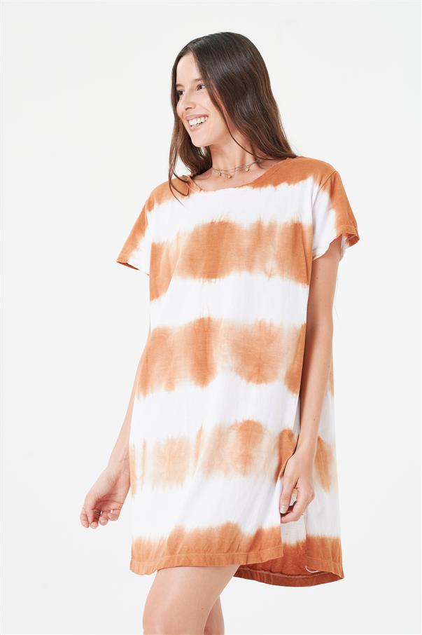 Remeron Vestido Batik Lined Jersey Beige