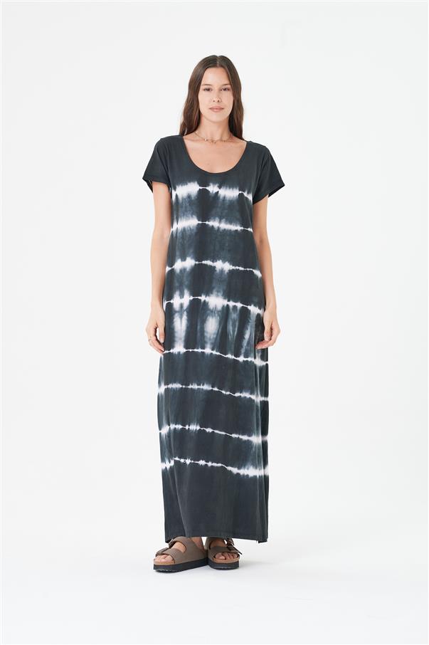 Vestido  Batik  Black Lined