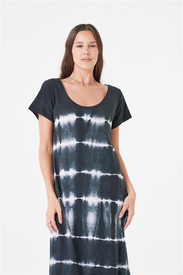 Vestido  Batik  Black Lined