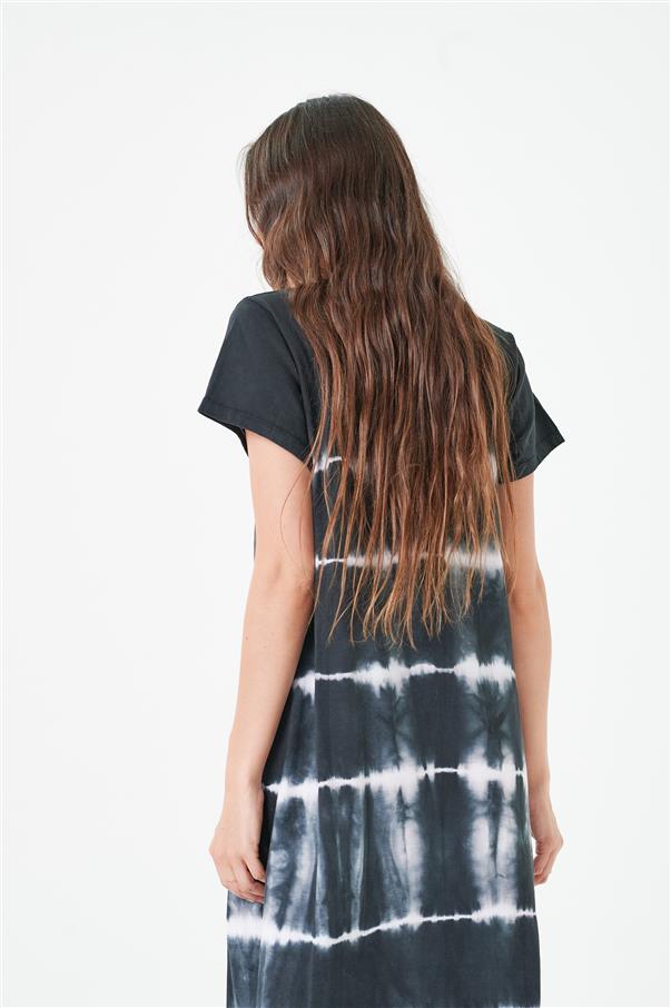 Vestido  Batik  Black Lined