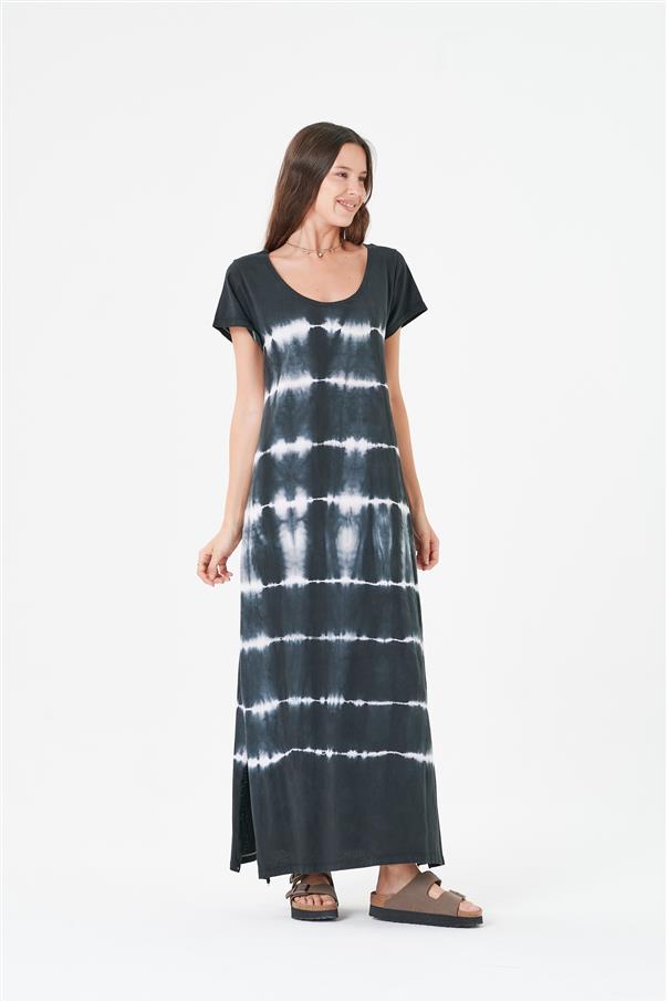 Vestido  Batik  Black Lined