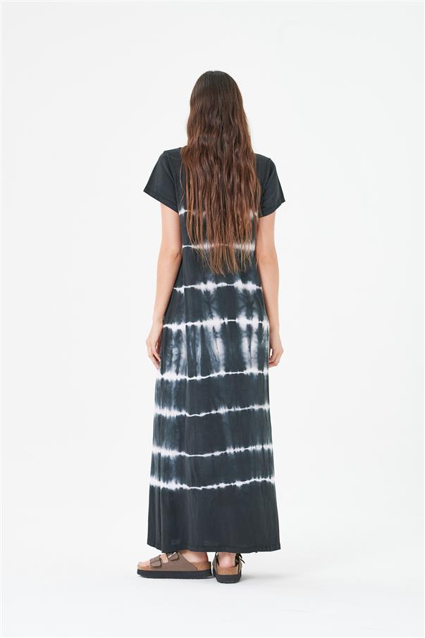 Vestido  Batik  Black Lined