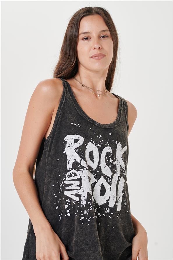 Vestido Rock and Roll Jersey Batik 