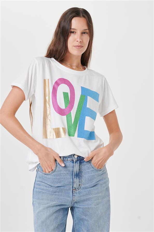 Remera Love GUK5046