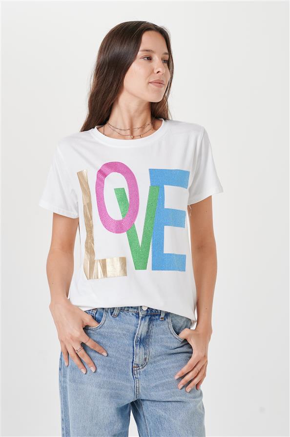 Remera Love GUK5046