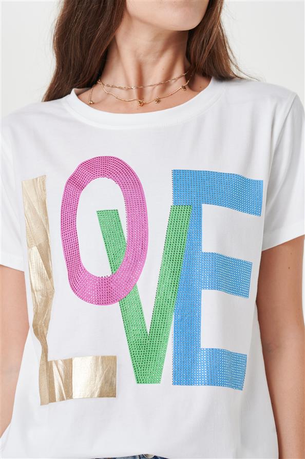 Remera Love GUK5046