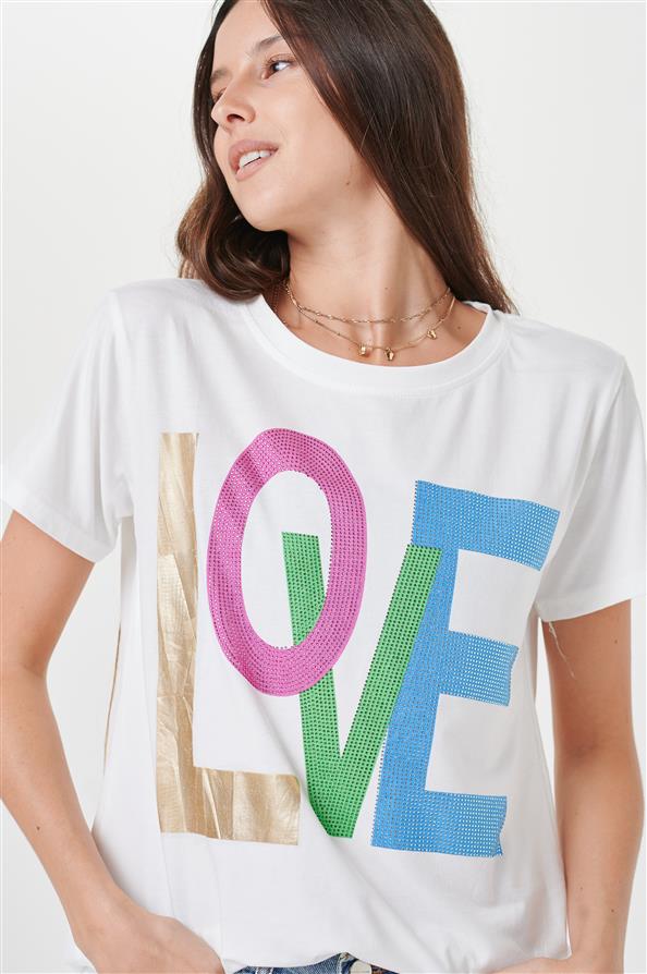 Remera Love GUK5046