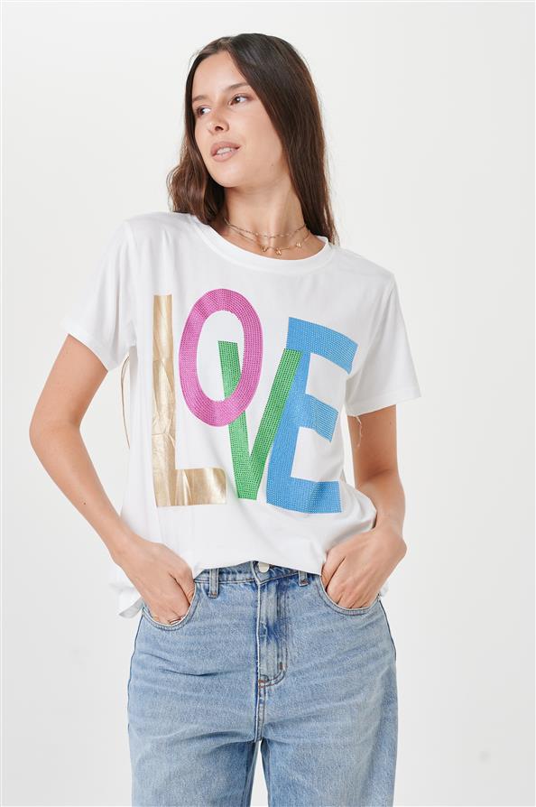 Remera Love GUK5046