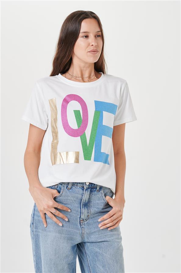 Remera Love GUK5046