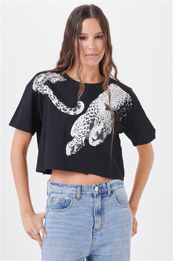 Remera Cobra Brillos GU5011