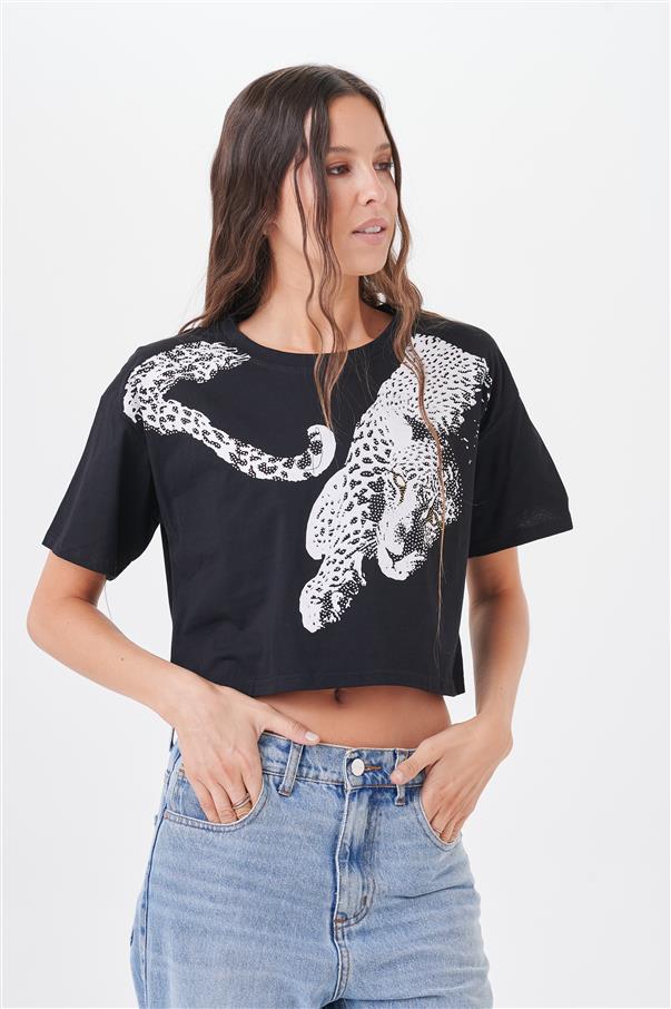 Remera Cobra Brillos GU5011