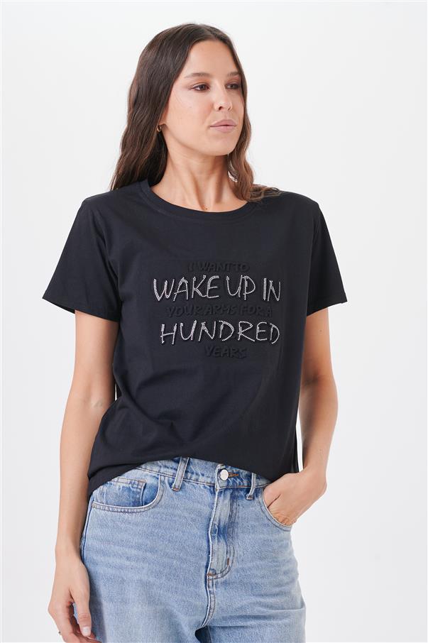 Remera Wake Up Brillos GU5042