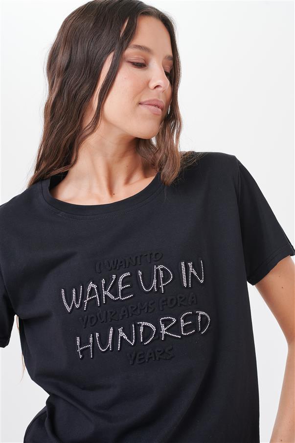 Remera Wake Up Brillos GU5042