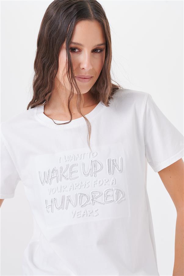 Remera Wake Up Brillos GU5042