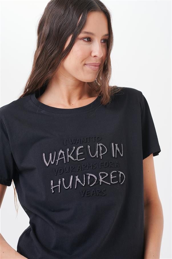 Remera Wake Up Brillos GU5042