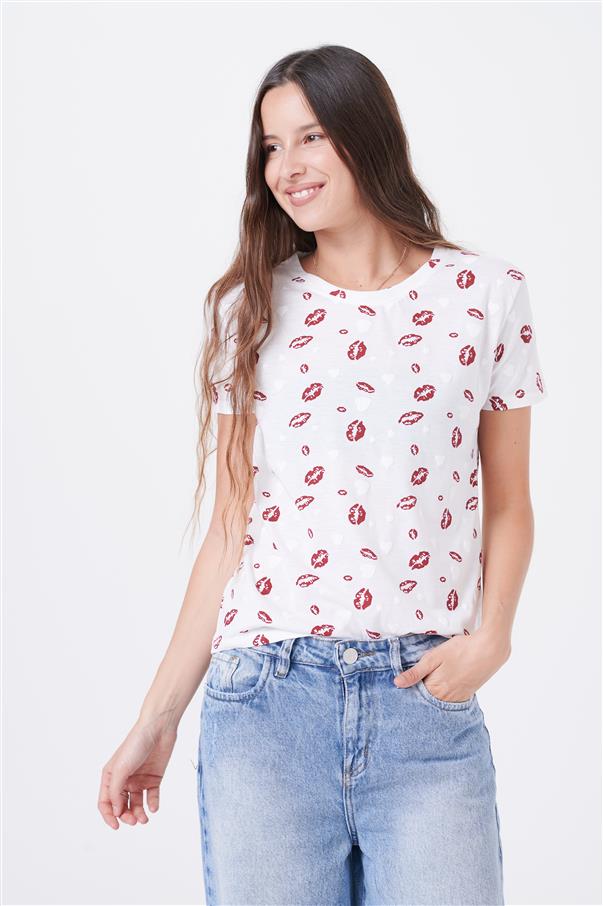 Remera Labios GU2880