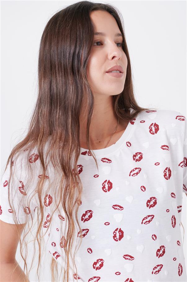 Remera Labios GU2880