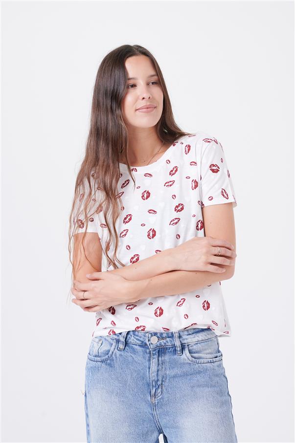 Remera Labios GU2880