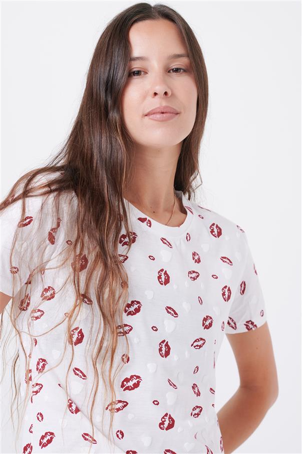 Remera Labios GU2880