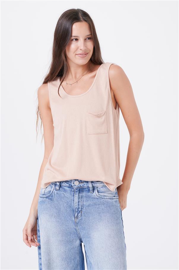 Musculosa Morley Bolsillo