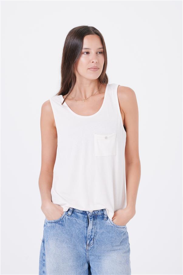 Musculosa Morley Bolsillo