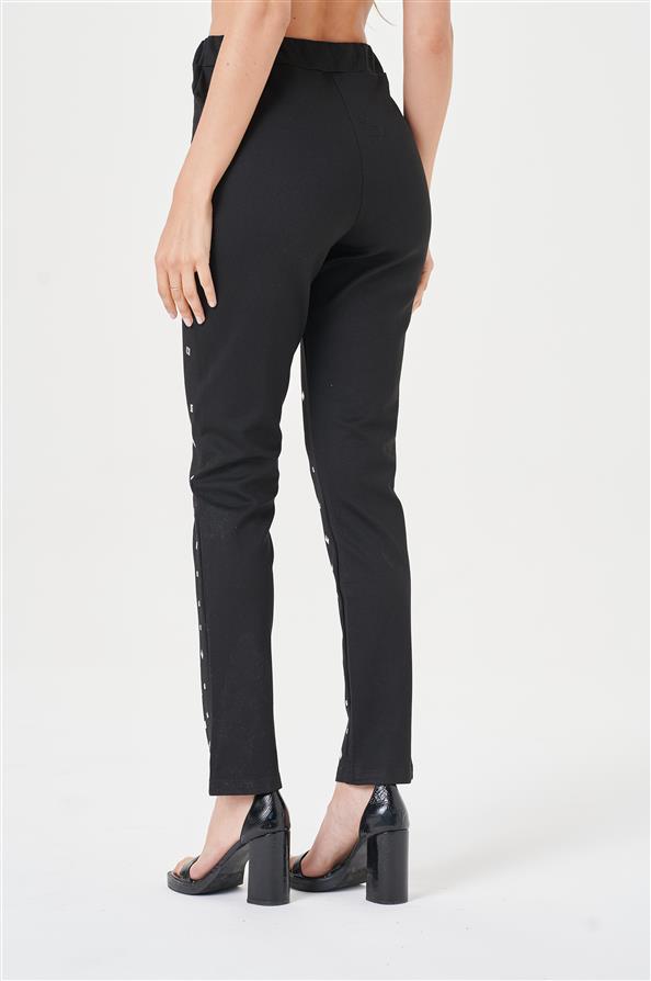 Calza Pantalon Bengalina Elastizada con Tachas GU4079