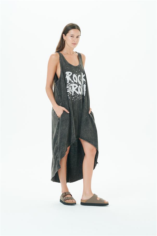 Vestido Rock And Roll Batik con Bolsillos