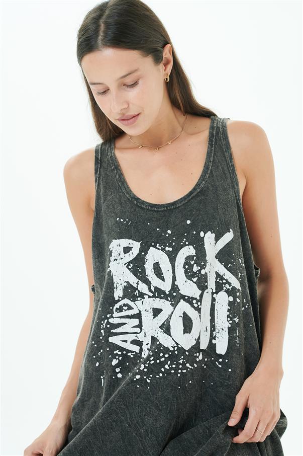 Vestido Rock And Roll Batik con Bolsillos