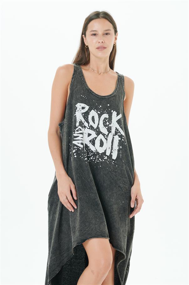 Vestido Rock And Roll Batik con Bolsillos