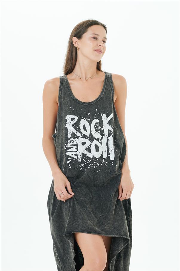 Vestido Rock And Roll Batik con Bolsillos