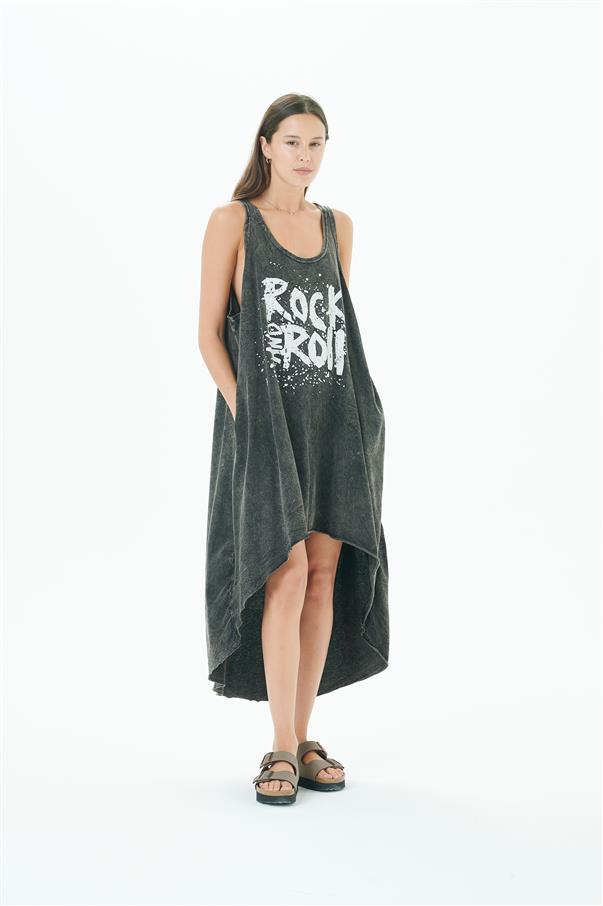 Vestido Rock And Roll Batik con Bolsillos