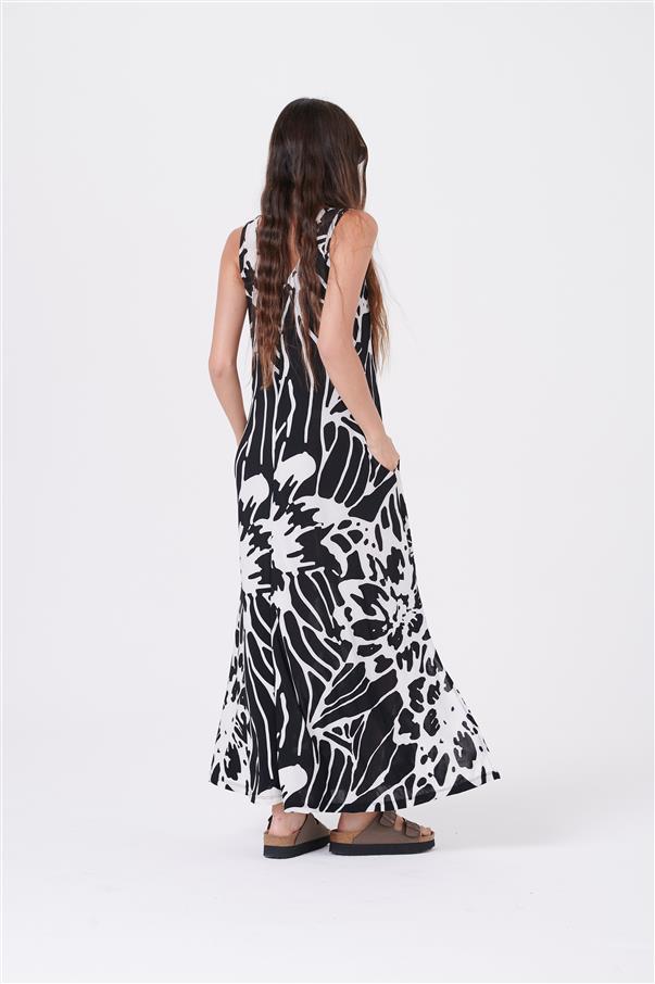 Vestido Joy Sunset con Bolsillos