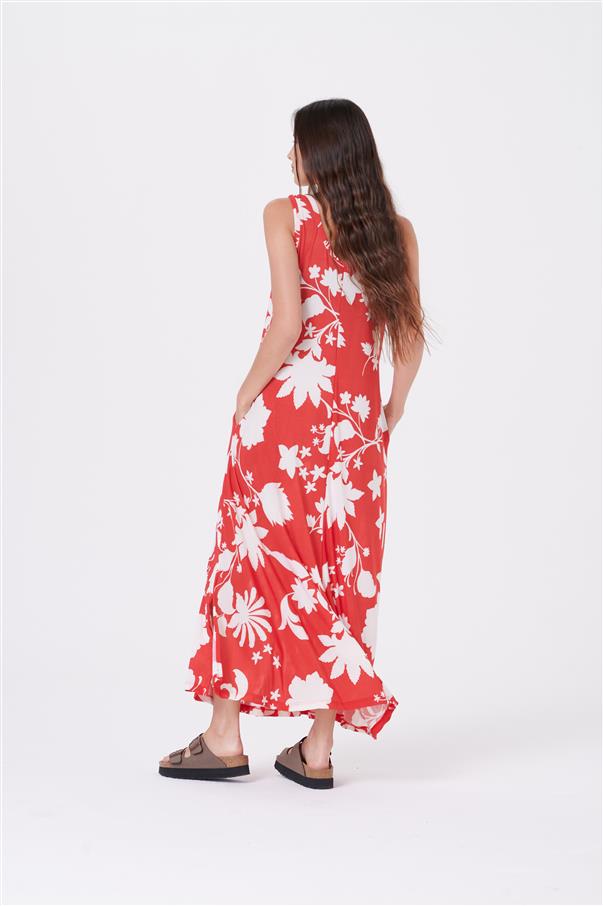 Vestido Joy Sunset con Bolsillos