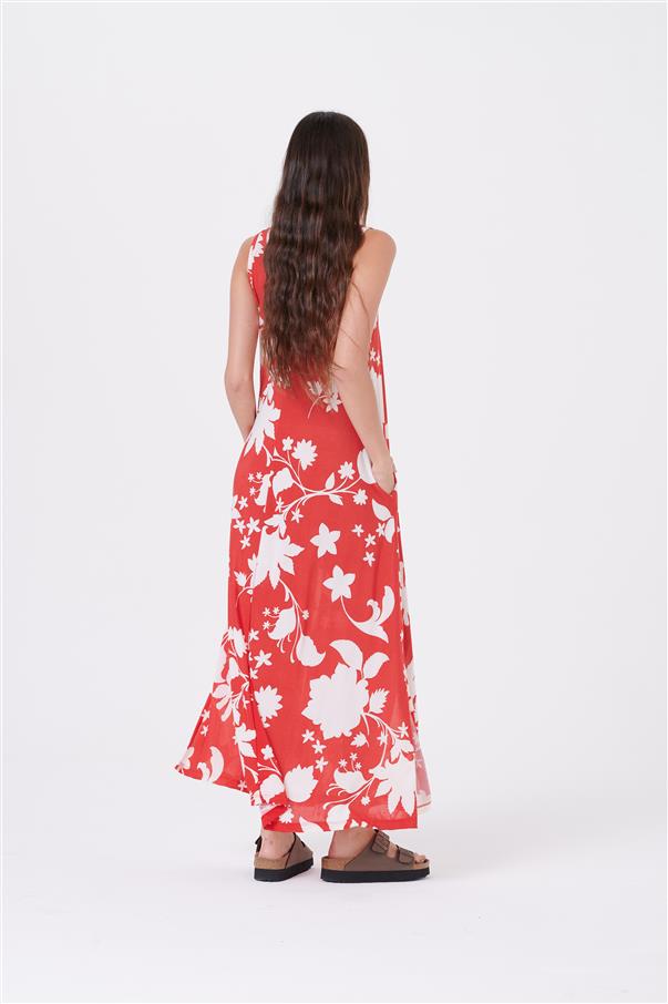 Vestido Joy Sunset con Bolsillos