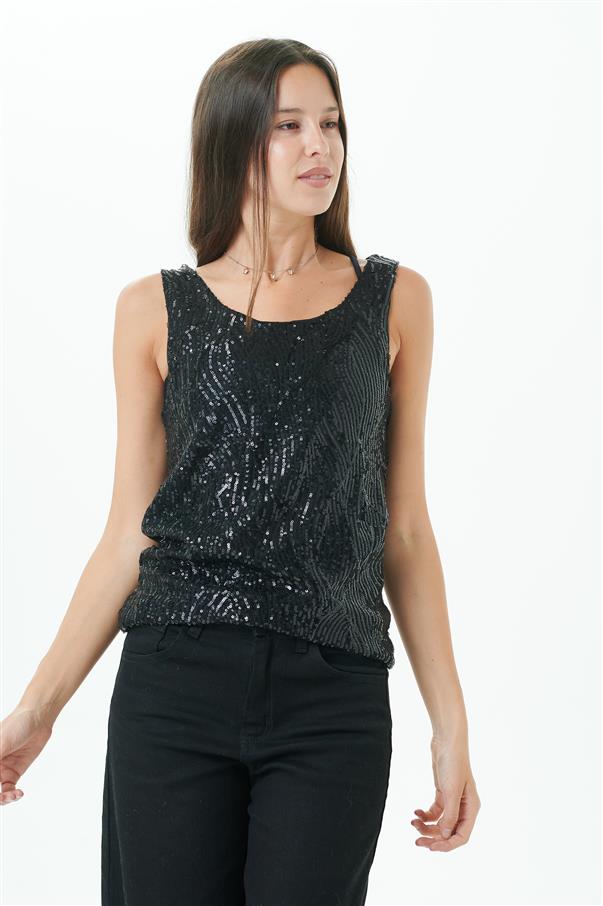 Musculosa Zamba Lentejuelas GU069