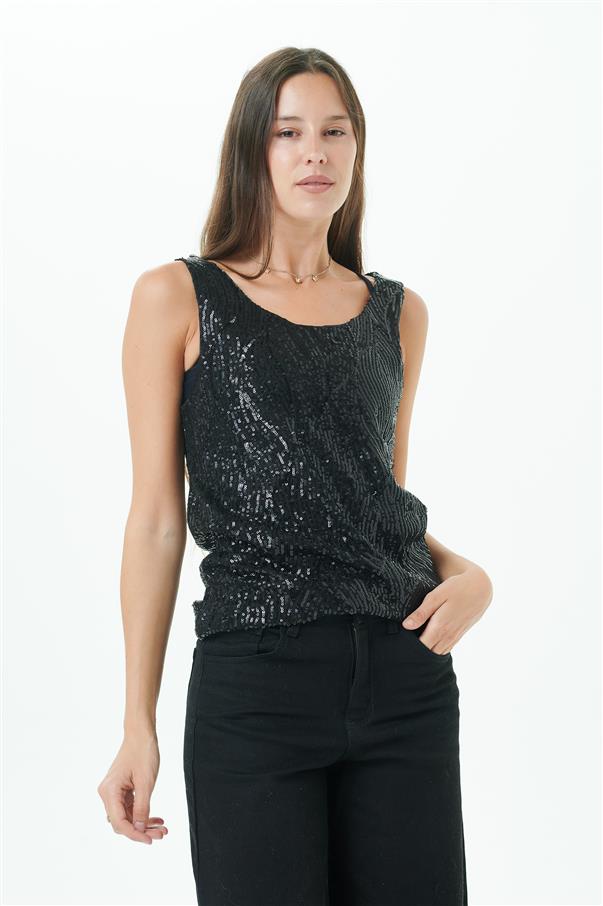 Musculosa Zamba Lentejuelas GU069