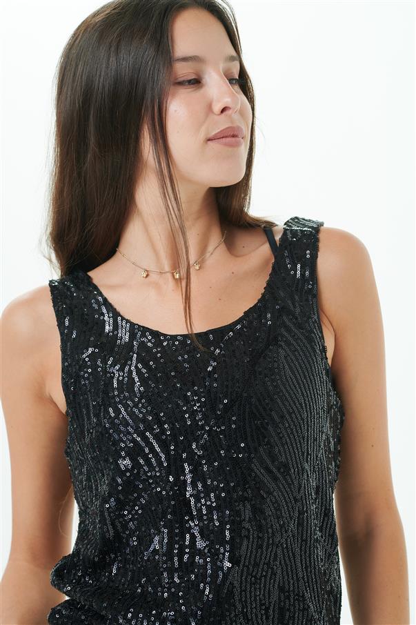 Musculosa Zamba Lentejuelas GU069