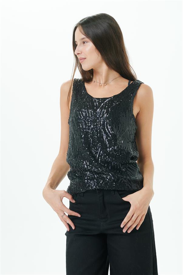 Musculosa Zamba Lentejuelas GU069