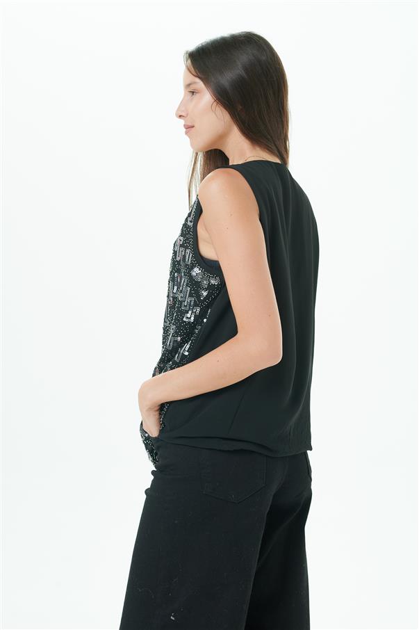 Musculosa Susan Lentejuelas GUK290