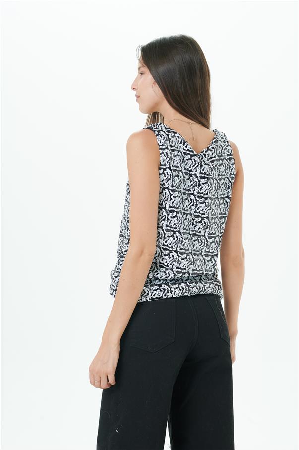 Musculosa Soleil Lentejuelas GU070