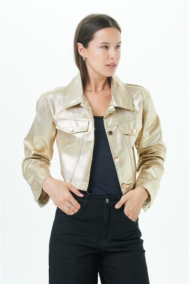 Chaqueta Visage Metalizada GUK4055