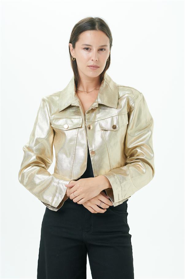 Chaqueta Visage Metalizada GUK4055