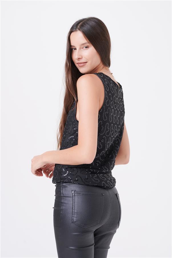 Musculosa  Andorra  Lentejuelas GU1754