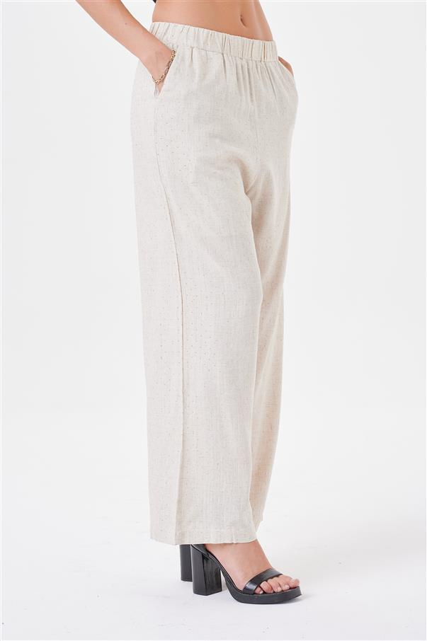 Pantalon  Vieri  Lino con Piedras GU4066