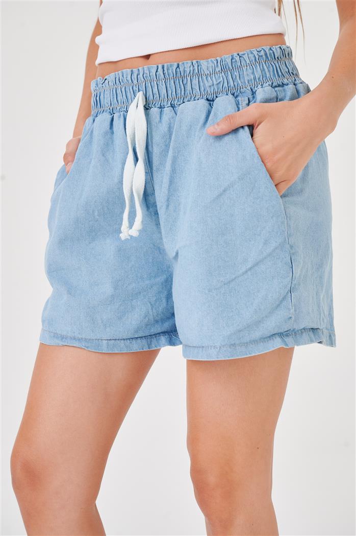 Short Jean Light Blue 