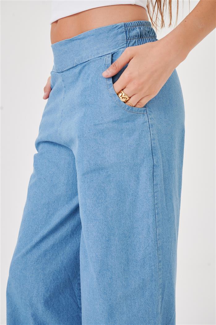 Maxi Palazo Denim Light Blue